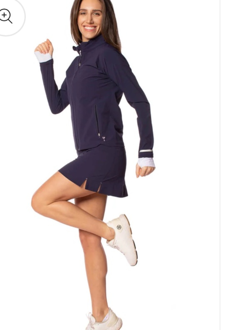 Golftini ⛳️ Women's Navy Full-Zip Performance Jacket NWT
